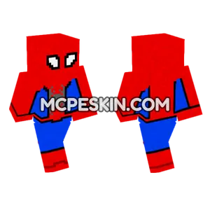 Spider Man Suit Minecraft Bedrock skin