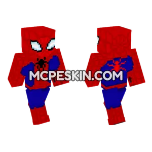 Spider-Man Suit Minecraft Bedrock skin