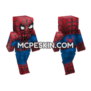 Spider-Man Suit Minecraft Bedrock skin