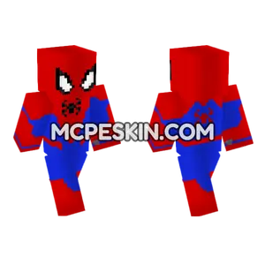 Spider-Man Suit Minecraft Bedrock skin