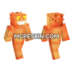 Splosion Man Minecraft Bedrock skin