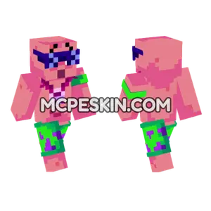 Spongebob Skin 10 Minecraft Bedrock skin