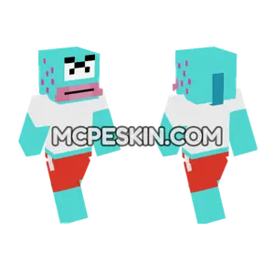 Spongebob Skin 8 Minecraft Bedrock skin