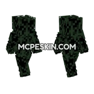 Spruce Leaves Skin Minecraft Bedrock skin