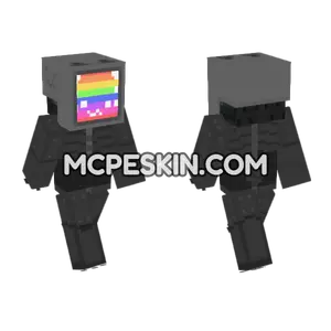 Squigg Robot Minecraft Bedrock skin