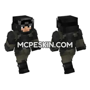 Star Wars Imperial Soldier Minecraft Bedrock skin