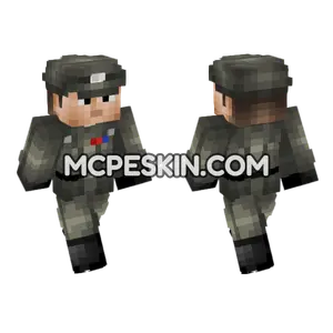 Star Wars Imperial Soldier Minecraft Bedrock skin