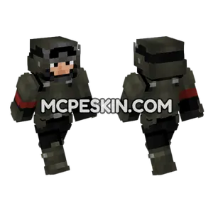 Star Wars Imperial Soldier V3 Minecraft Bedrock skin