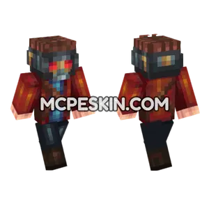 Starlord Skin Minecraft Bedrock skin