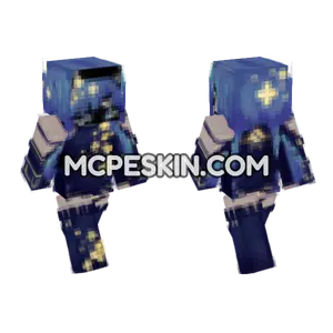 Starry Night Outfit Minecraft Bedrock skin