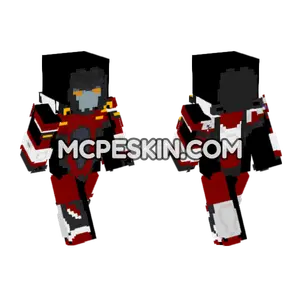 Starscream Transformers Armada Minecraft Bedrock skin