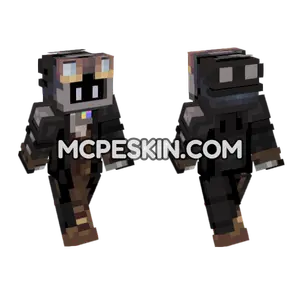 Steampunk Drip Outfit Minecraft Bedrock skin