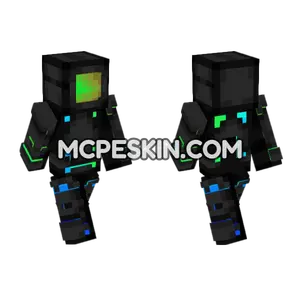 Steel Armor Minecraft Bedrock skin