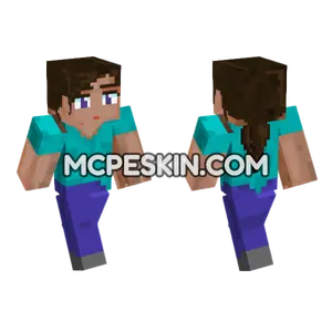 Stella Female Steve Minecraft Bedrock skin
