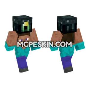 Steve Ender Chest Minecraft Bedrock skin