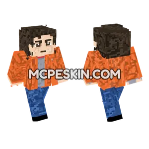 Steve Harrington Stranger Things Minecraft Bedrock skin