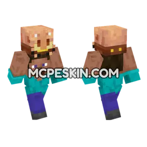 Steve Piglin Minecraft Bedrock skin