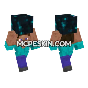 Steve Sculk Minecraft Bedrock skin