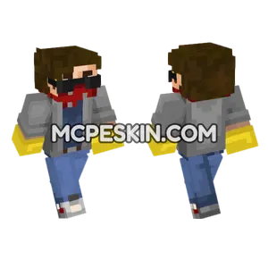 Steve Season 2 Hunting Minecraft Bedrock skin