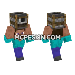 Steve Smoker Off Minecraft Bedrock skin
