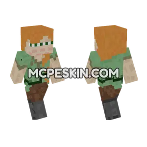 Still Life Alex Minecraft Bedrock skin