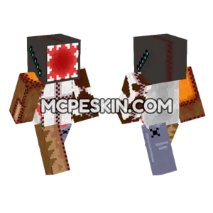Stitched Horror Creature Minecraft Bedrock skin