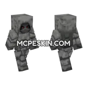 Stone Golem Skin Minecraft Bedrock skin