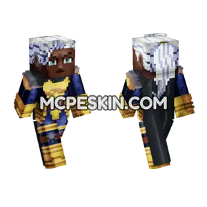 Storm X-Men 97 Minecraft Bedrock skin