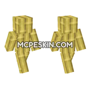 Stripped Bamboo Minecraft Bedrock skin