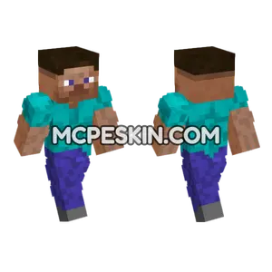 Strong Steve Skin Minecraft Bedrock skin