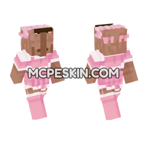Stupid Villager Girl Minecraft Bedrock skin