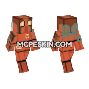 Stylized Copper Golem