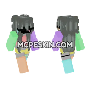 Summer Faceless Minecraft Bedrock skin
