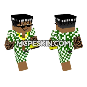 Summer Vacation Outfit Minecraft Bedrock skin