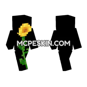 Sunflower Skin Minecraft Bedrock skin