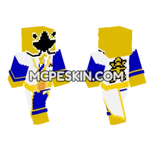 Super Shinken Gold Minecraft Bedrock skin