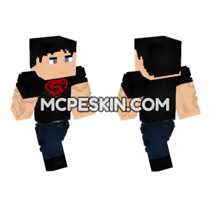 Superboy Young Justice Minecraft Bedrock skin