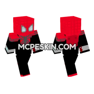 Superior Spider-Man Skin Minecraft Bedrock skin
