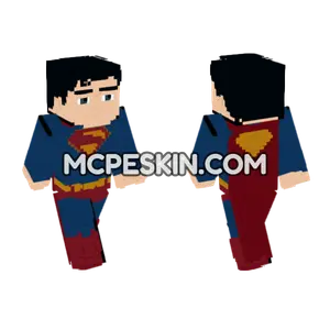Superman New DCU David Corenswet Minecraft Bedrock skin