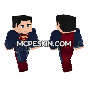 Superman Skin Minecraft Bedrock skin
