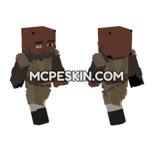 Survivor Mace Windu Minecraft Bedrock skin