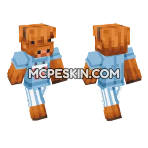 Suspicious Cow Minecraft Bedrock skin