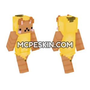 Taby Banana Skin Minecraft Bedrock skin