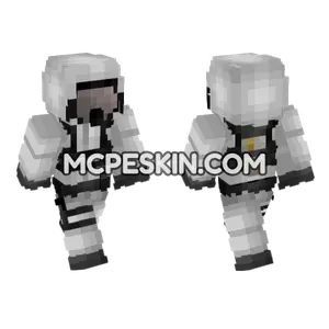 Tactical Hazmat Suit Minecraft Bedrock skin