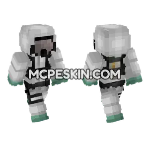 Tactical Hazmat Suit Minecraft Bedrock skin
