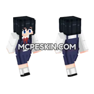 Tamako Kitashirakawa Tamako Market Minecraft Bedrock skin