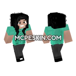 Teacher Female Minecraft Bedrock skin