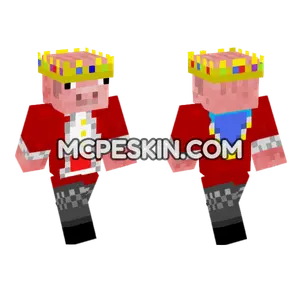 Technoblade Minecraft Bedrock skin