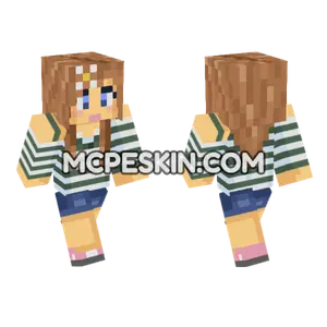 Teen Girl Minecraft Bedrock skin