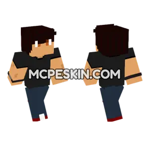 Teenage Carson Minecraft Bedrock skin